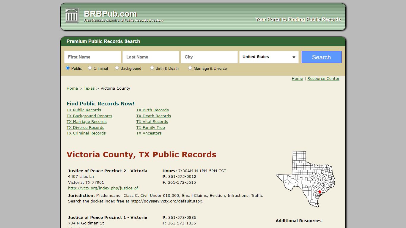 Victoria County Public Records | Search Texas Government ...